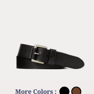 Polo Ralph Lauren Signature Pony Leather Belt